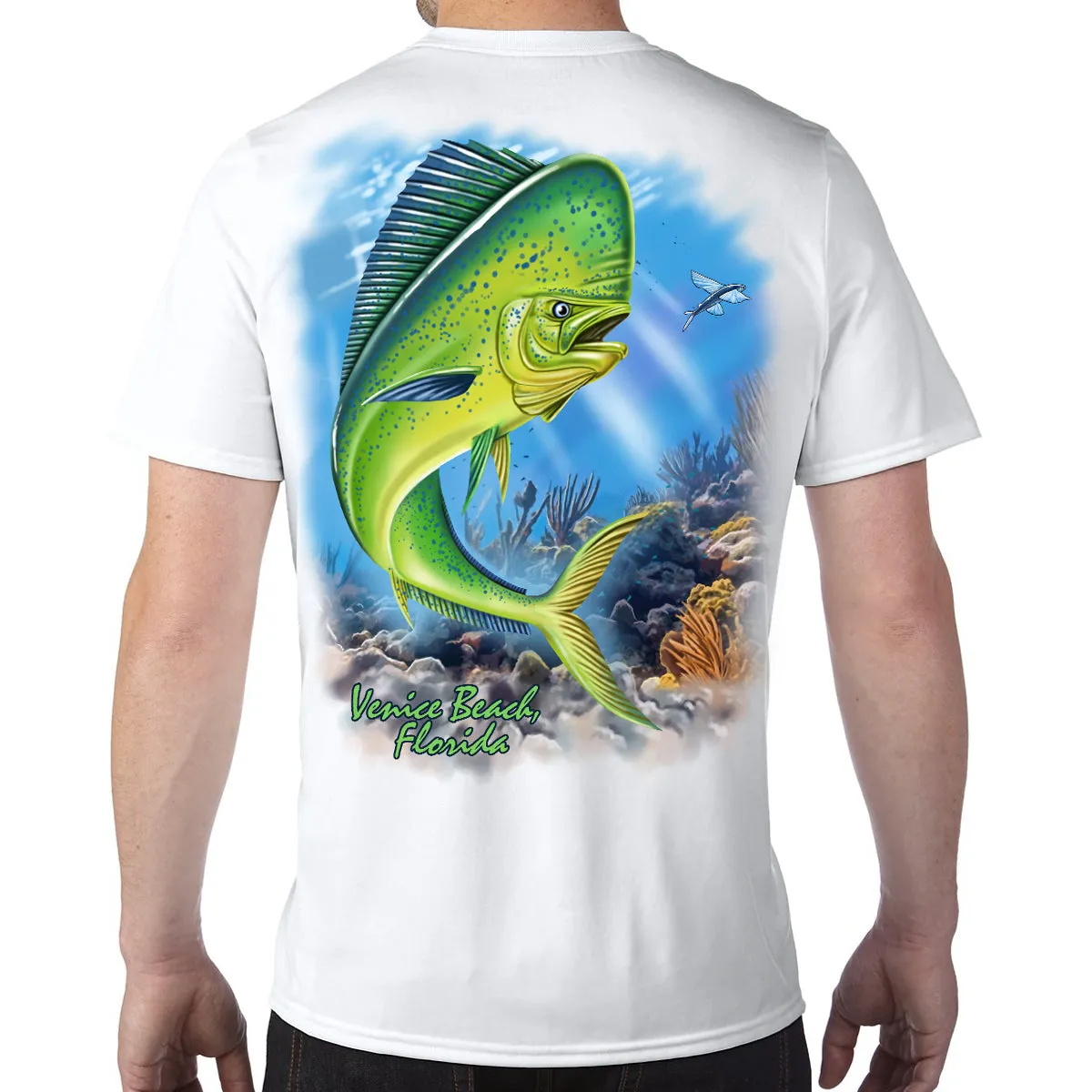 Venice Beach, FL Mahi Performance Tech T-Shirt