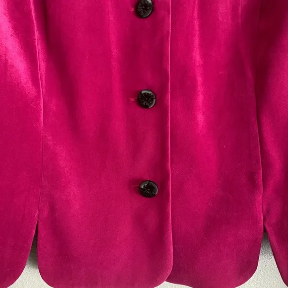 Vintage Women’s Jacket Size 18 Button Down Pink Sunshine Starshine