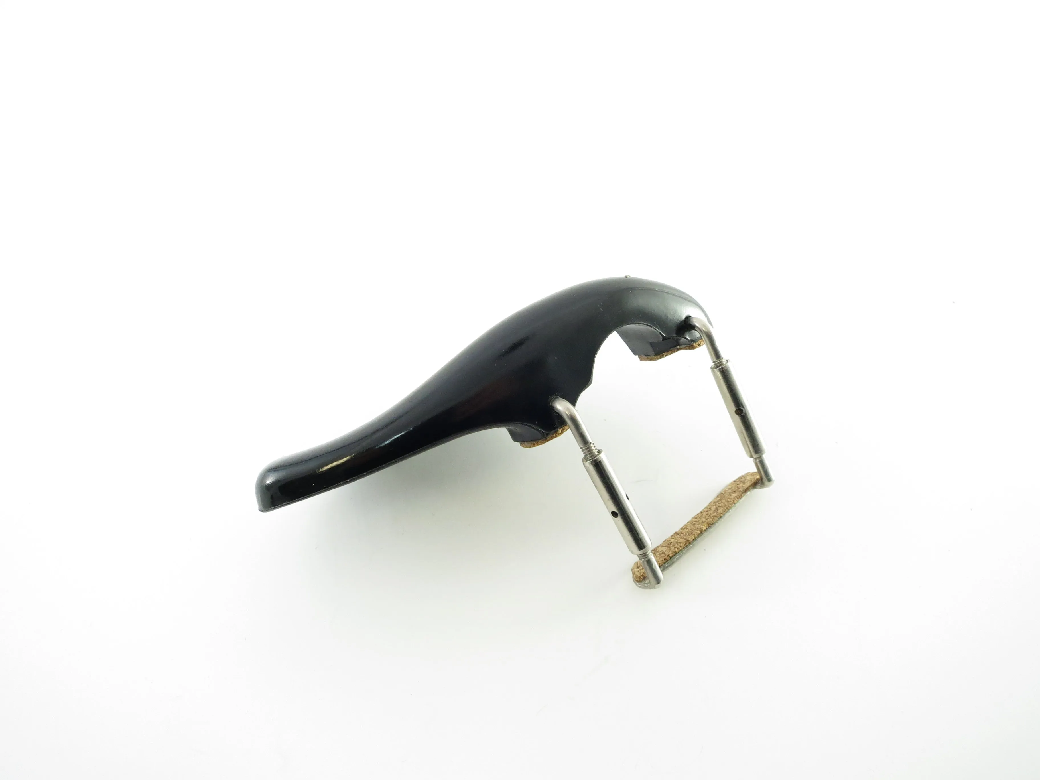 Violin Chinrest for 1/2 Size Guarneri Ebonite - Large Cup