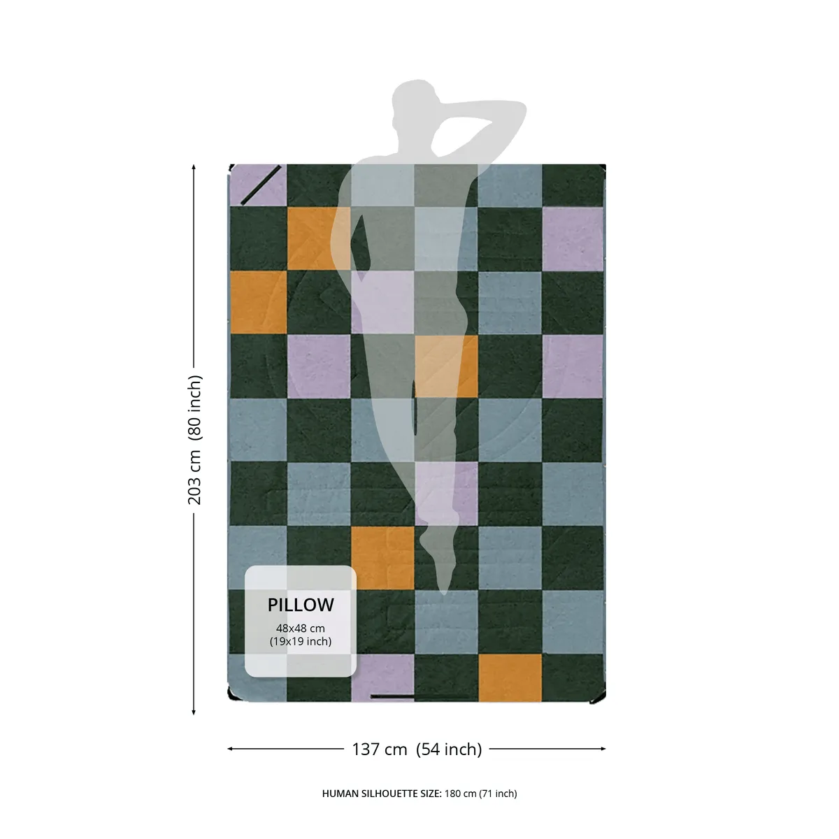 VOITED Compact Picnic & Beach Blanket  - Sunrays