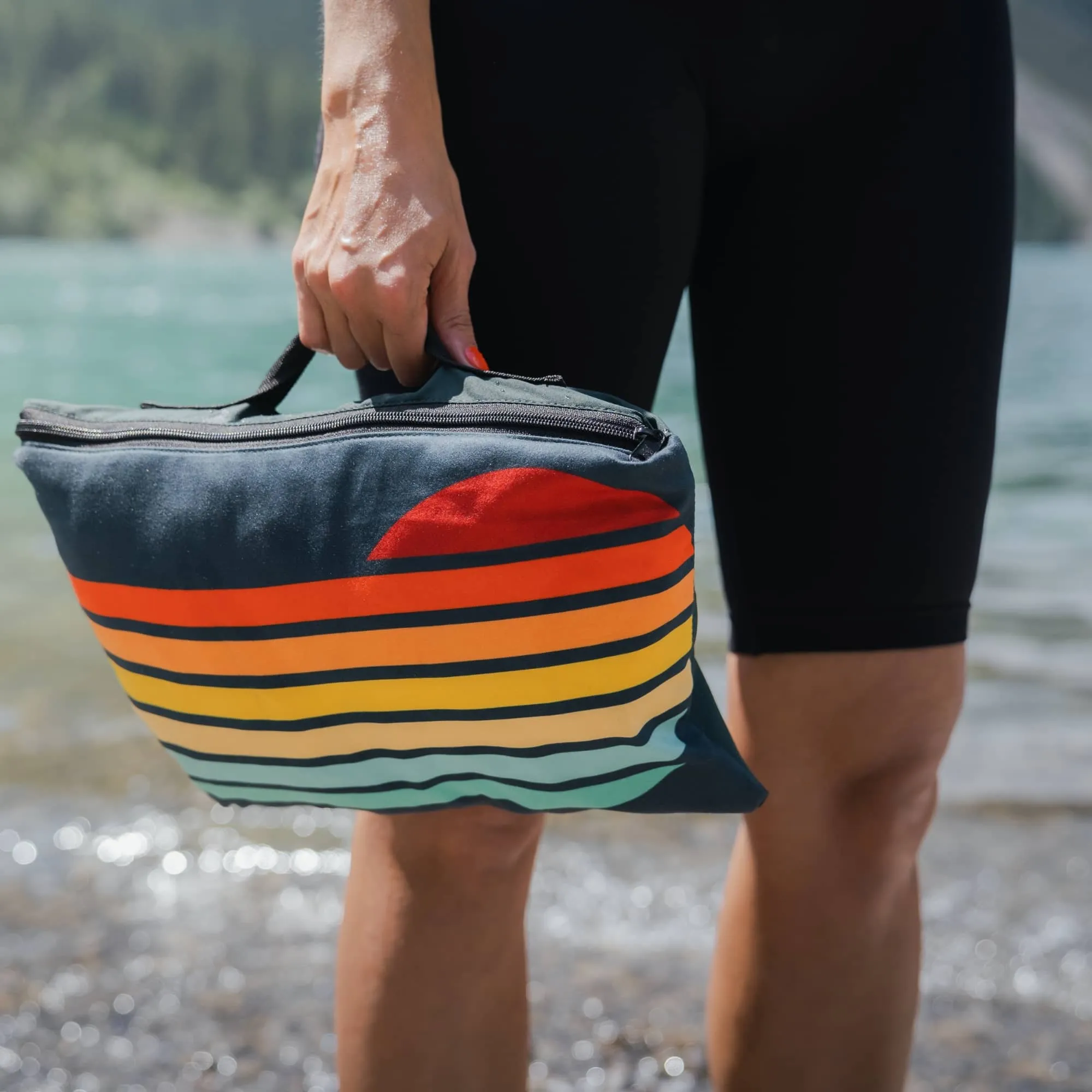 VOITED Compact Picnic & Beach Blanket  - Sunrays