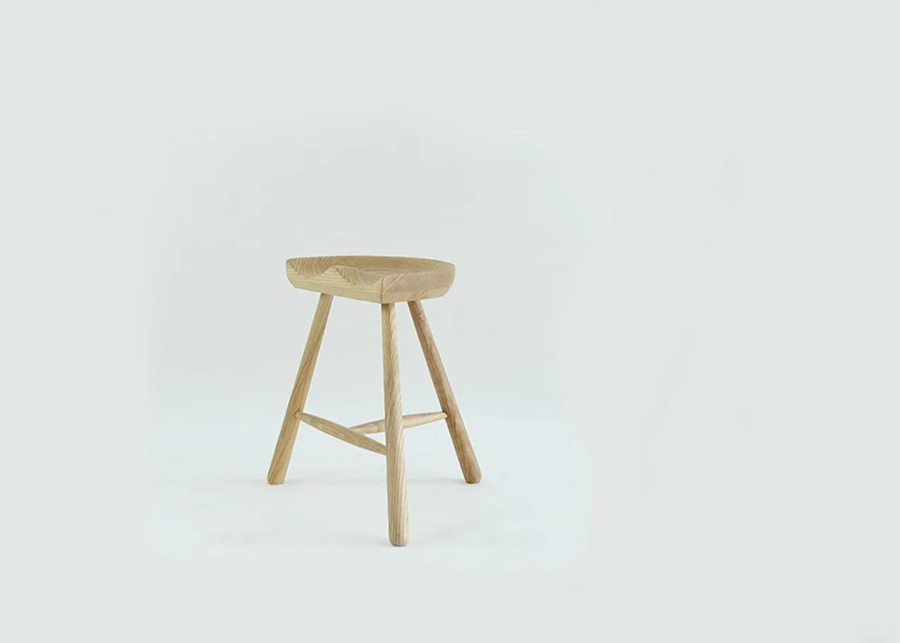 Walnut  Shoemaker Stool