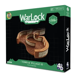 Warlock Dungeon Tiles : Town/Village III - Curves