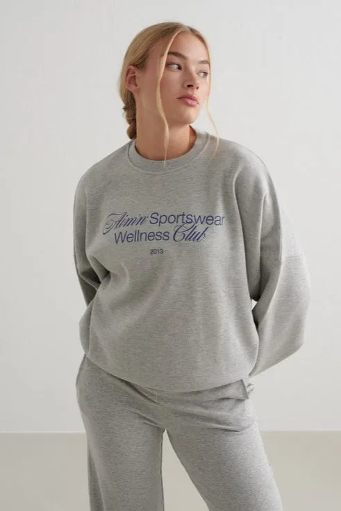 Wellness Sweatshirt | Grey Melange