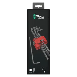 Wera 950/9 Hex-Plus BlackLaser Metric L-Key Set