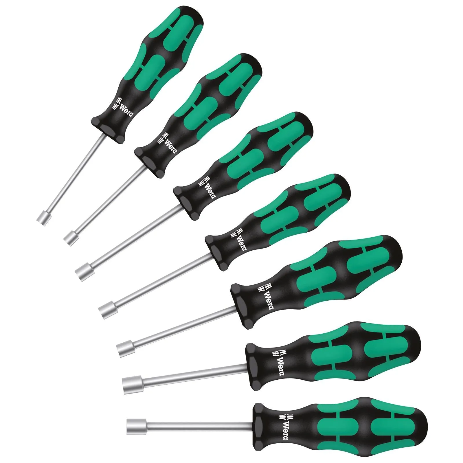 Wera Kraftform Hollow Shaft Nutspinner Set 7 Piece 5-13mm 395 HO/7 SM