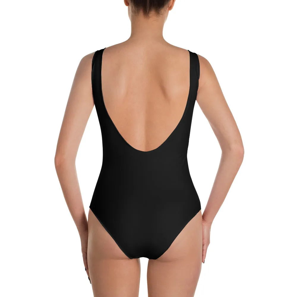 Whale Shark Below One-Piece Swimsuit