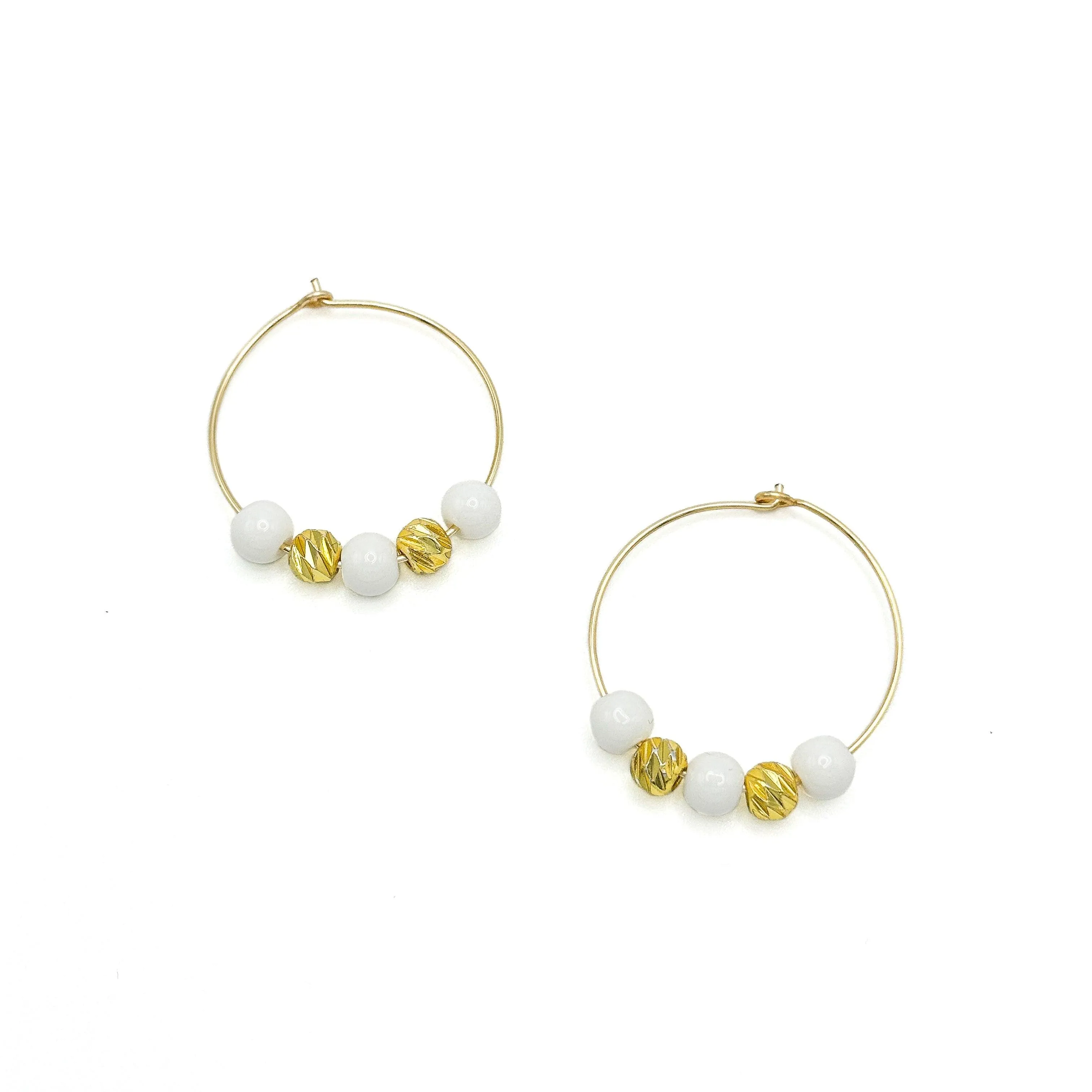 White as Snow earrings