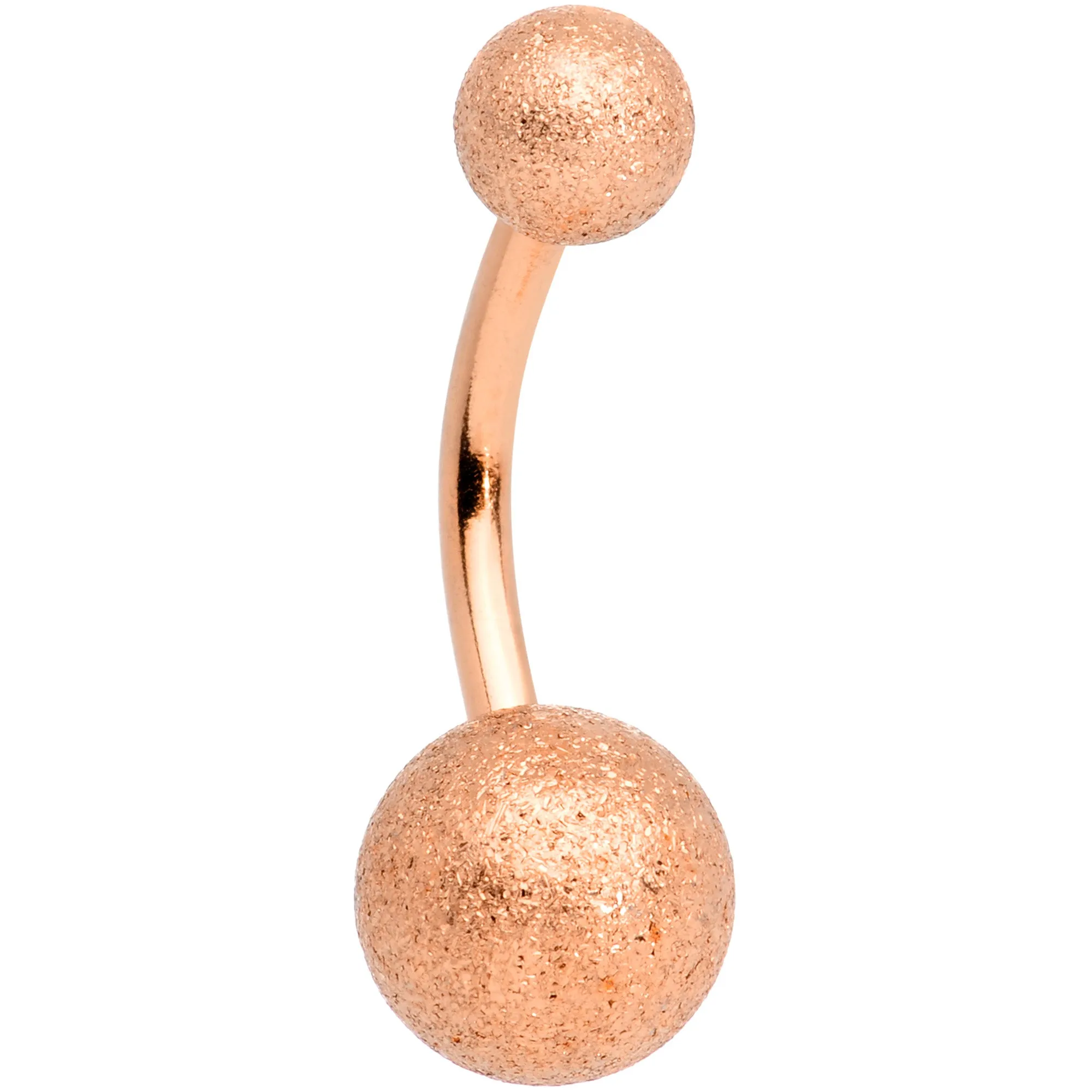 White Faux Opal Clear Gem Rose Gold Tone Aurora Belly Ring Set of 4