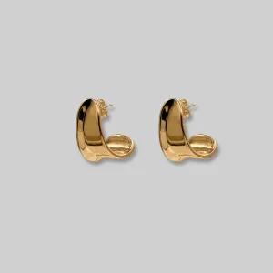 Wide Loop Earrings