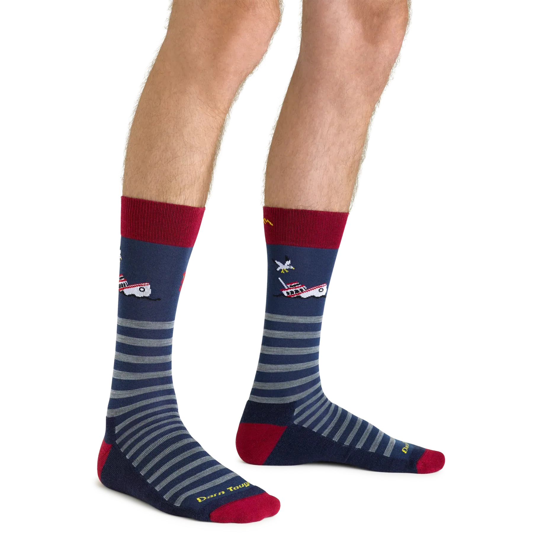 Wild Life Crew Lightweight Lifestyle Sock w/ Cushion (Men's) - D6096M