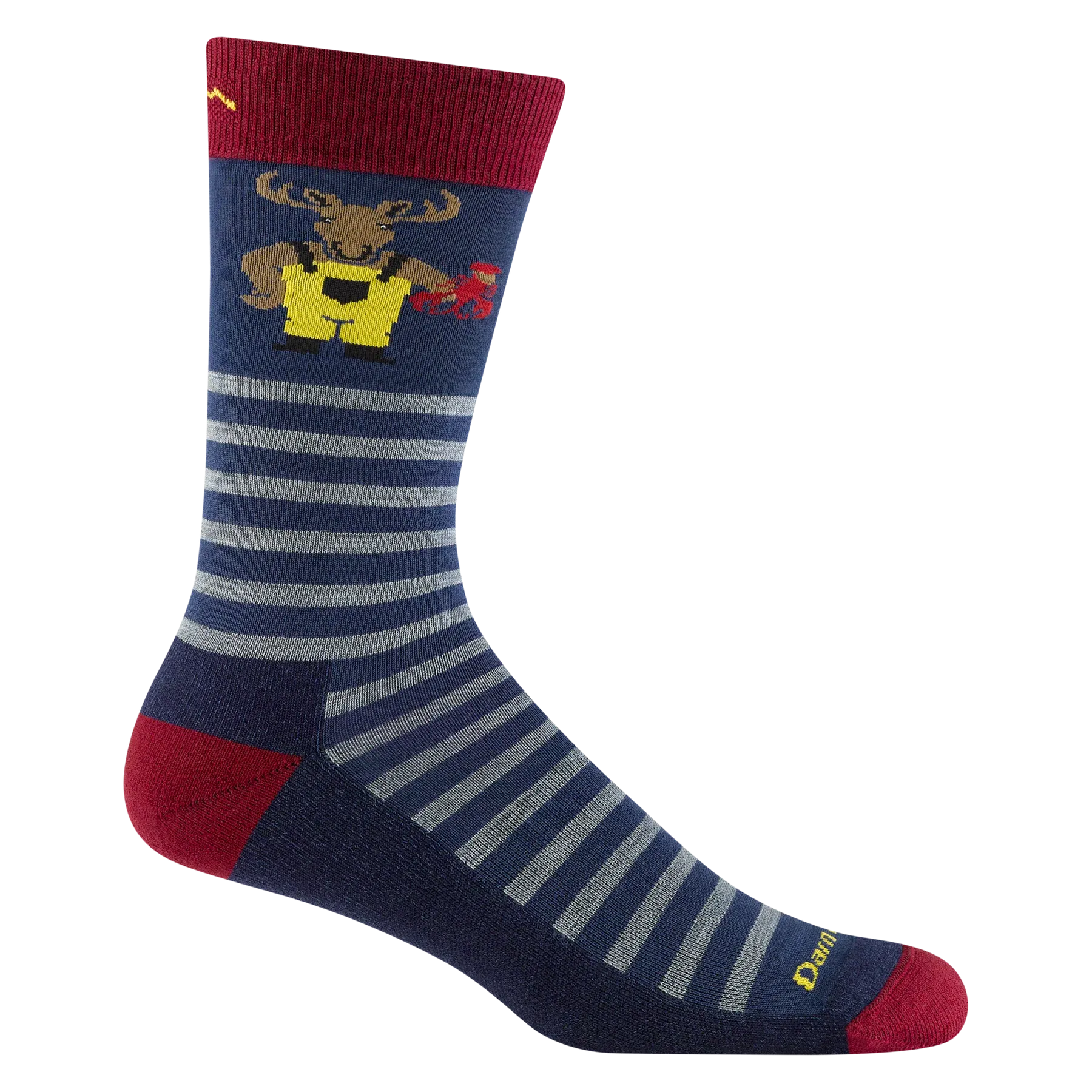 Wild Life Crew Lightweight Lifestyle Sock w/ Cushion (Men's) - D6096M