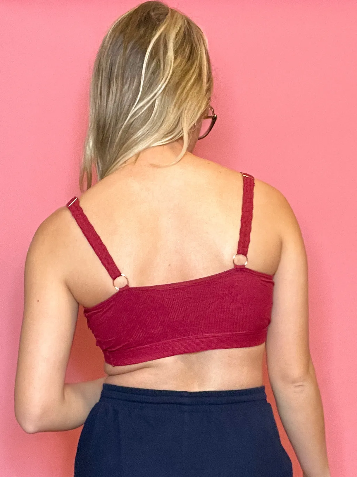 Wine Arabian Nights Bralette