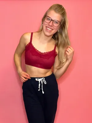 Wine Arabian Nights Bralette