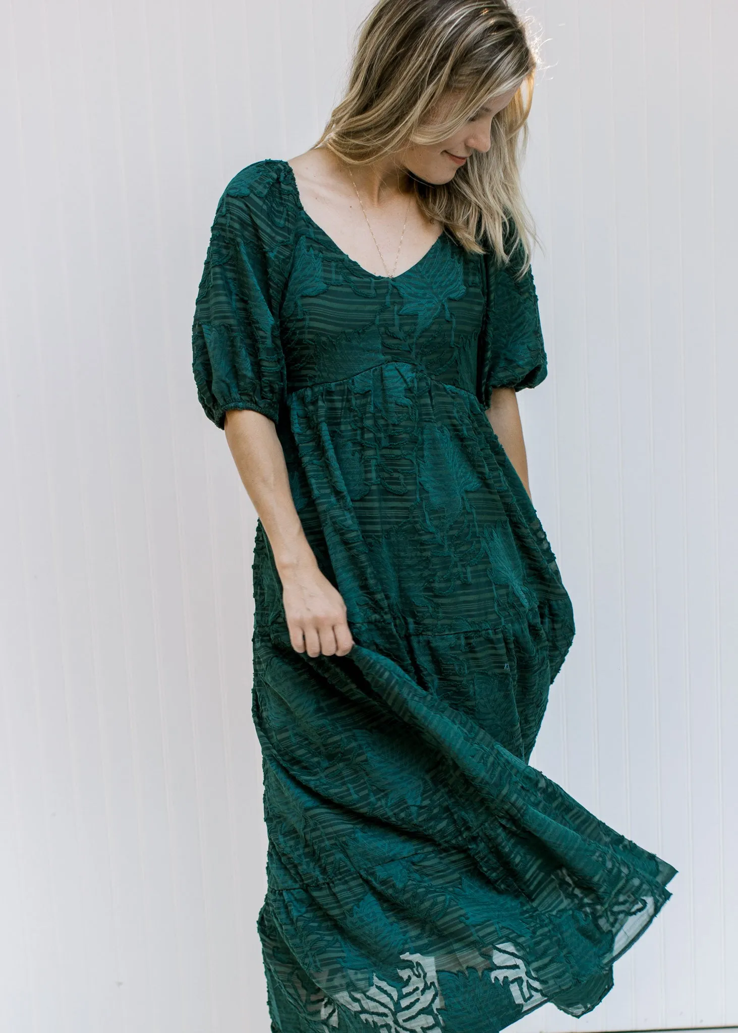 X Specifically Teal Dress