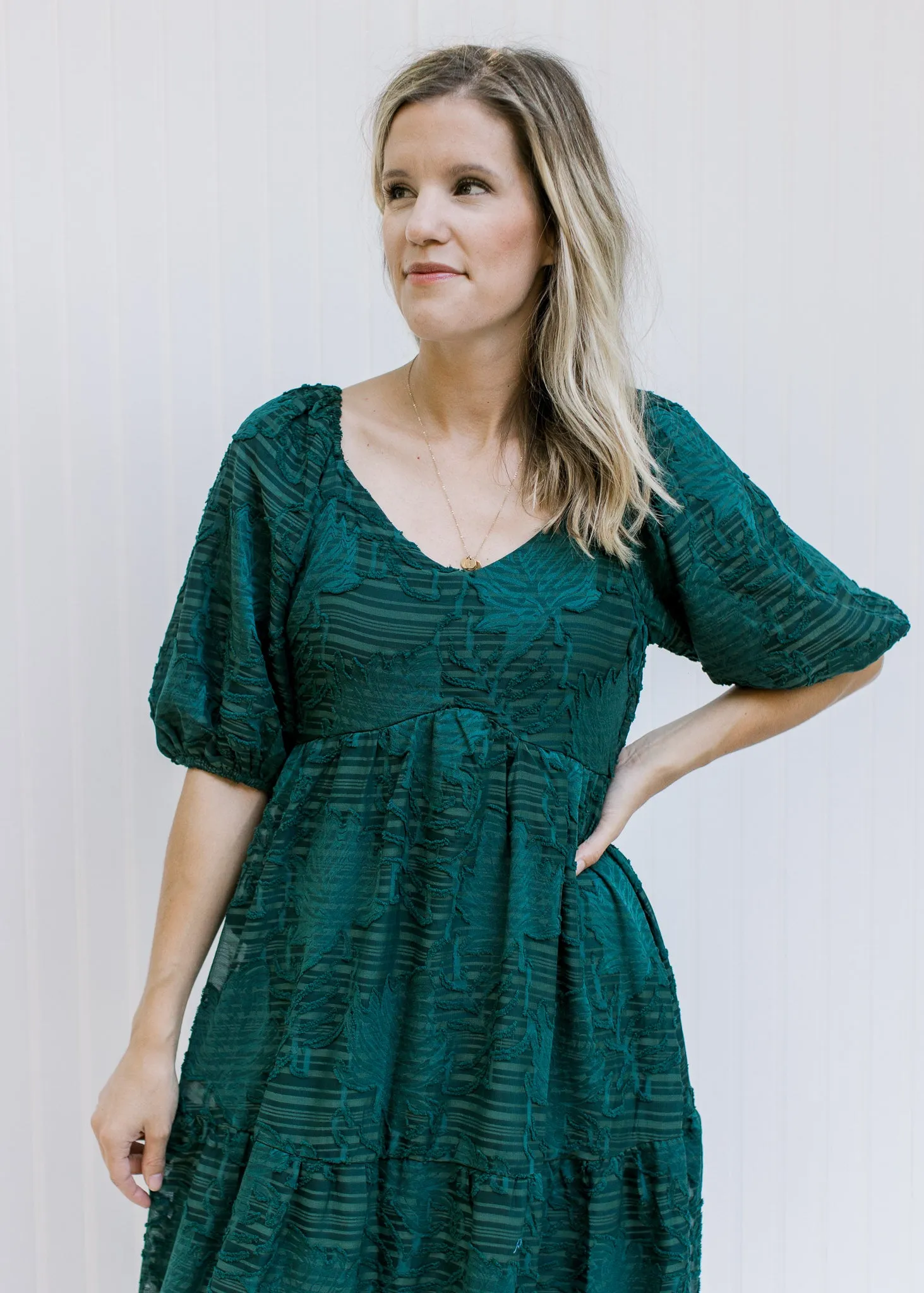 X Specifically Teal Dress