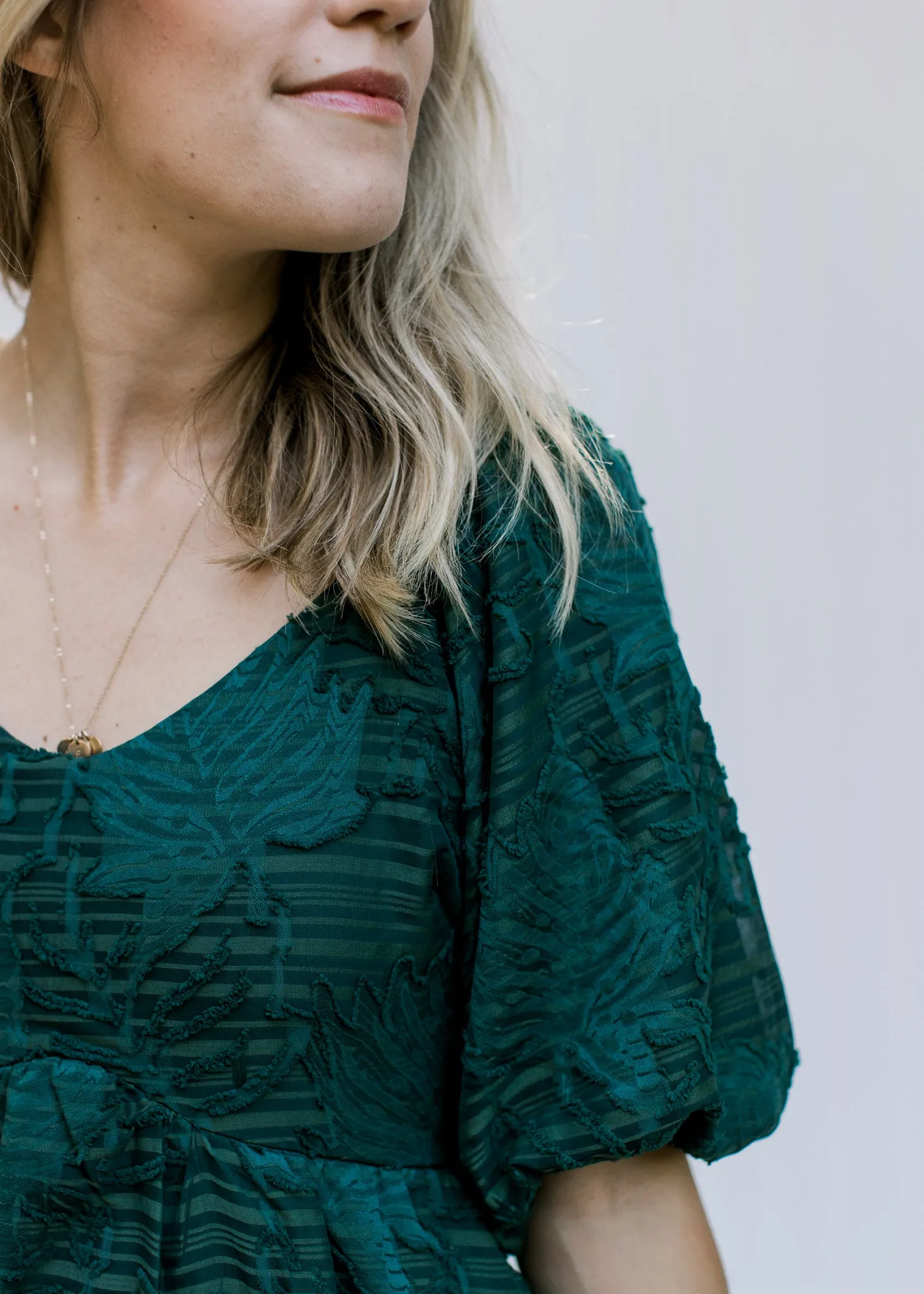 X Specifically Teal Dress