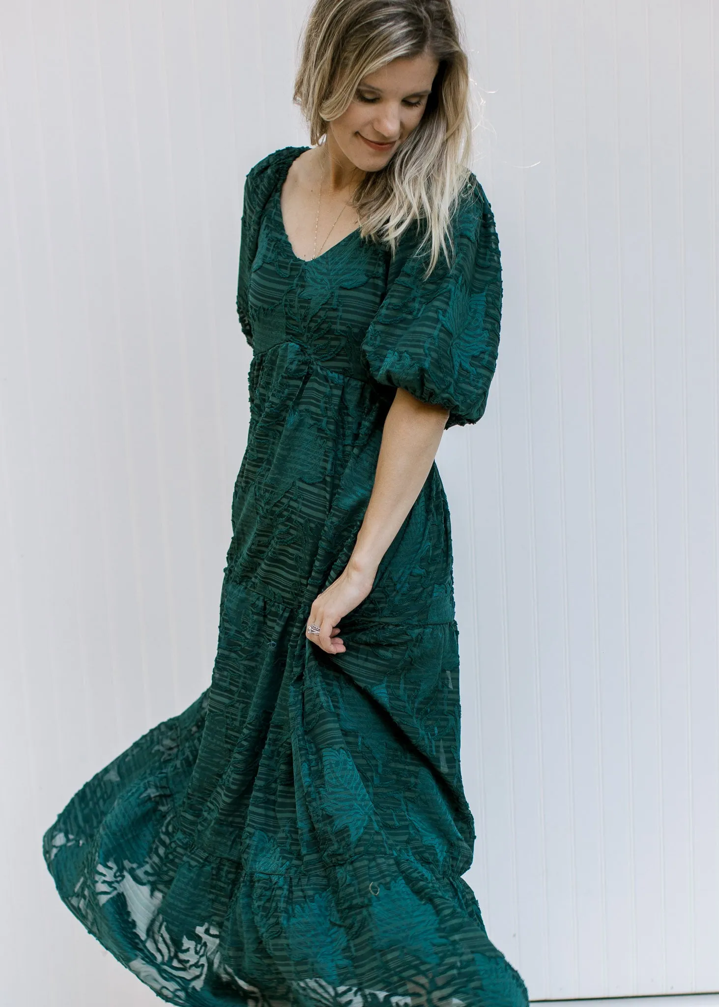 X Specifically Teal Dress