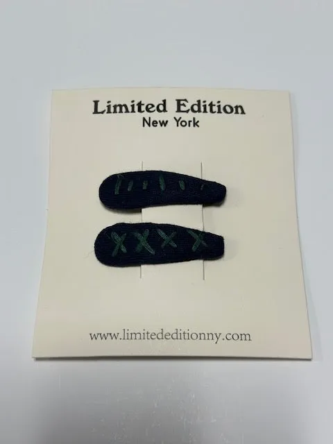 Yarn Stitch 2 Pack Clip-Navy