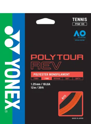 Yonex Polytour Rev 16L G / 1.25 mm - Red