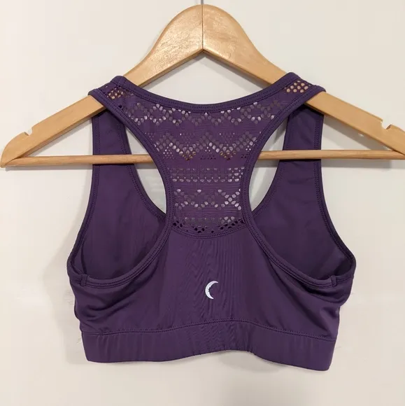 Zyia Active Bomber Sports Bra Purple S