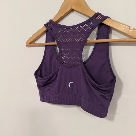 Zyia Active Bomber Sports Bra Purple S