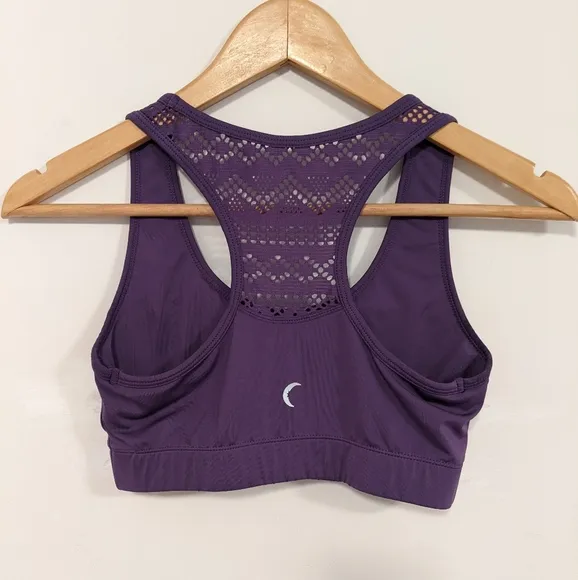 Zyia Active Bomber Sports Bra Purple S