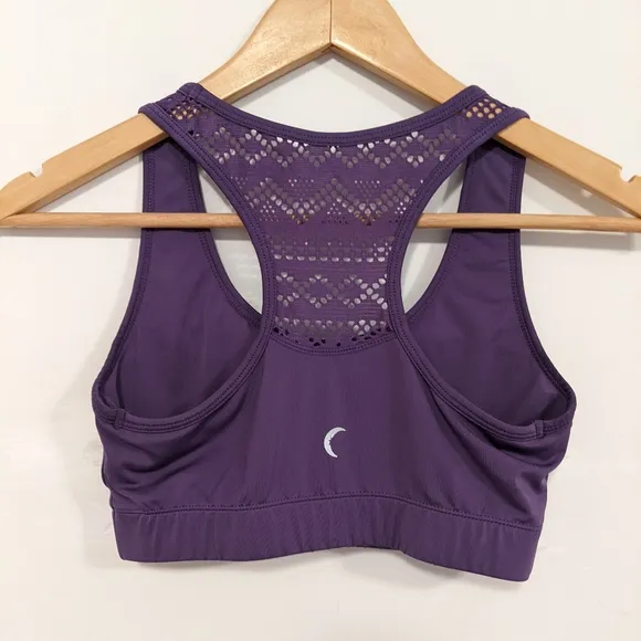 Zyia Active Bomber Sports Bra Purple S
